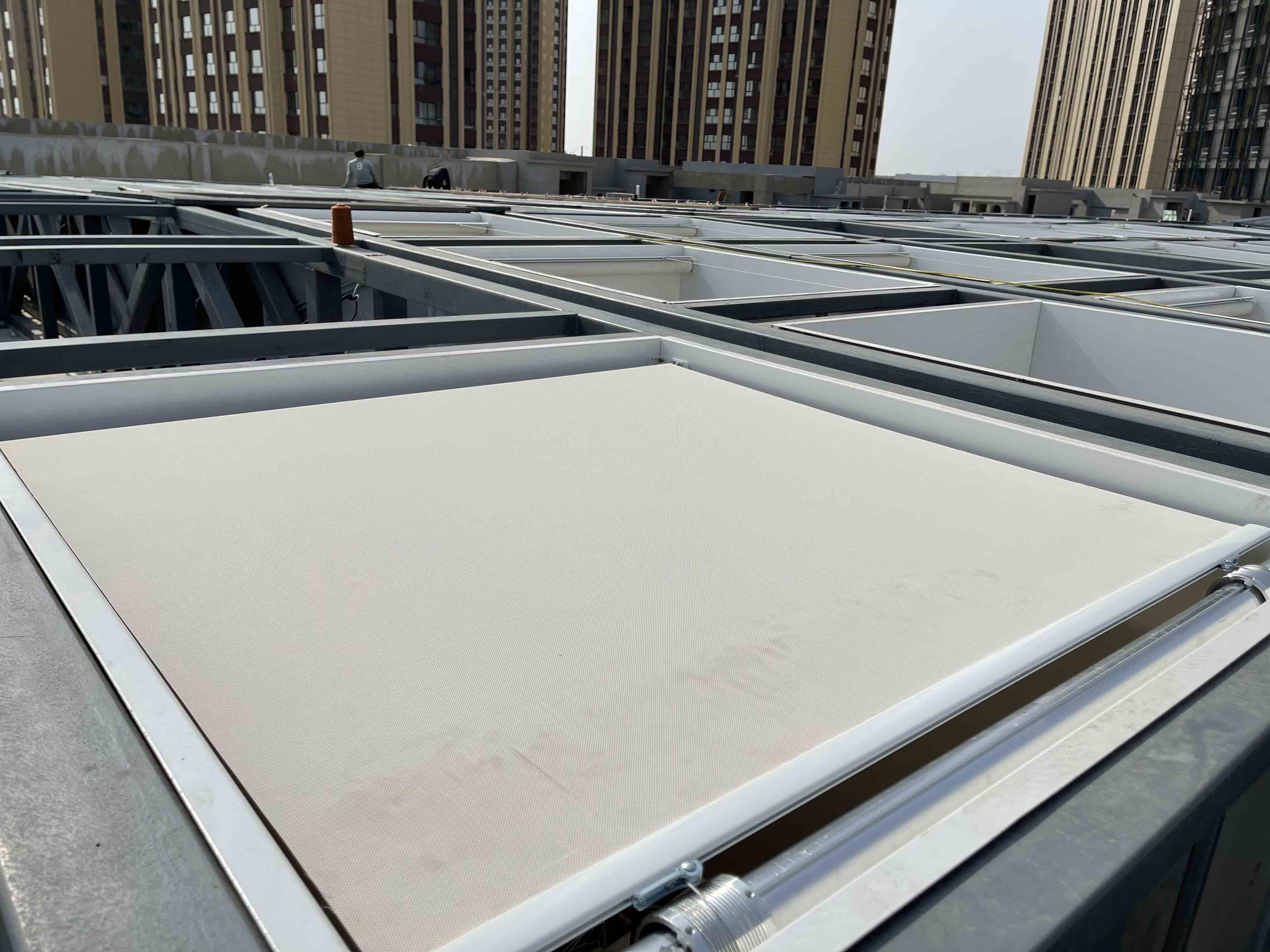 希旭智能内蒙古维多利摩尔城采光顶工程