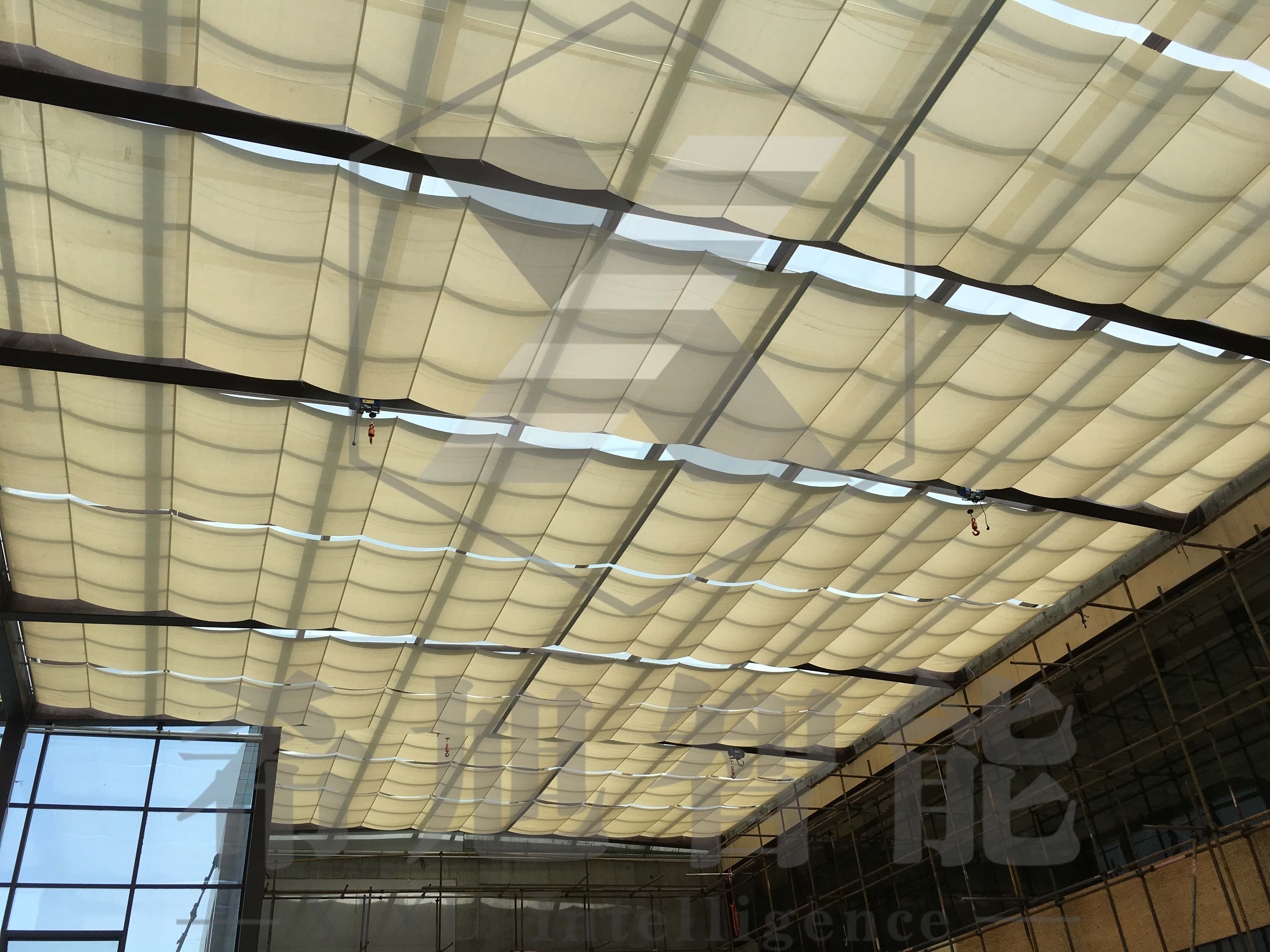 希旭智能内蒙古呼和浩特黄河梦幻水世界采光顶工程