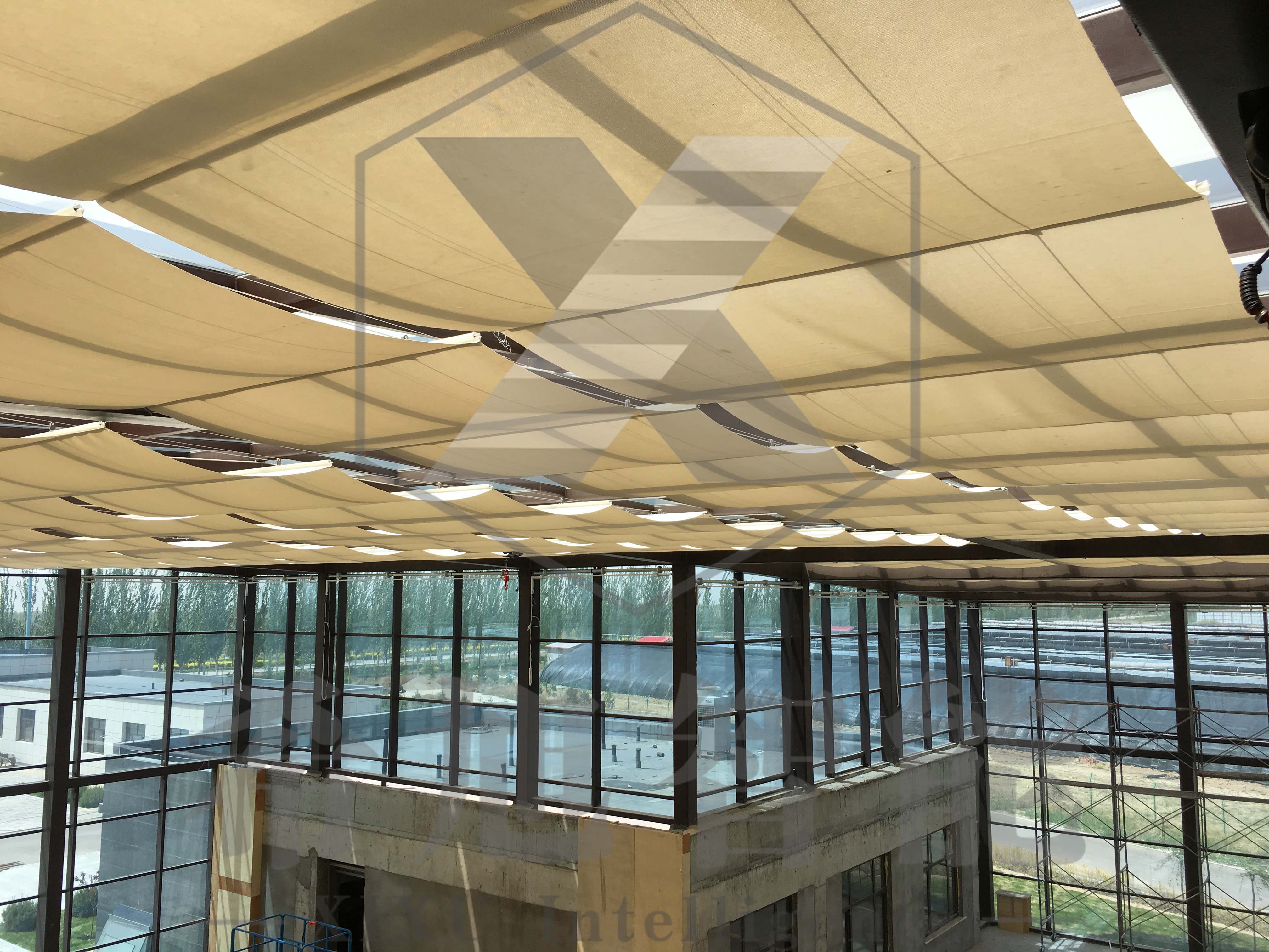 希旭智能内蒙古呼和浩特黄河梦幻水世界采光顶工程