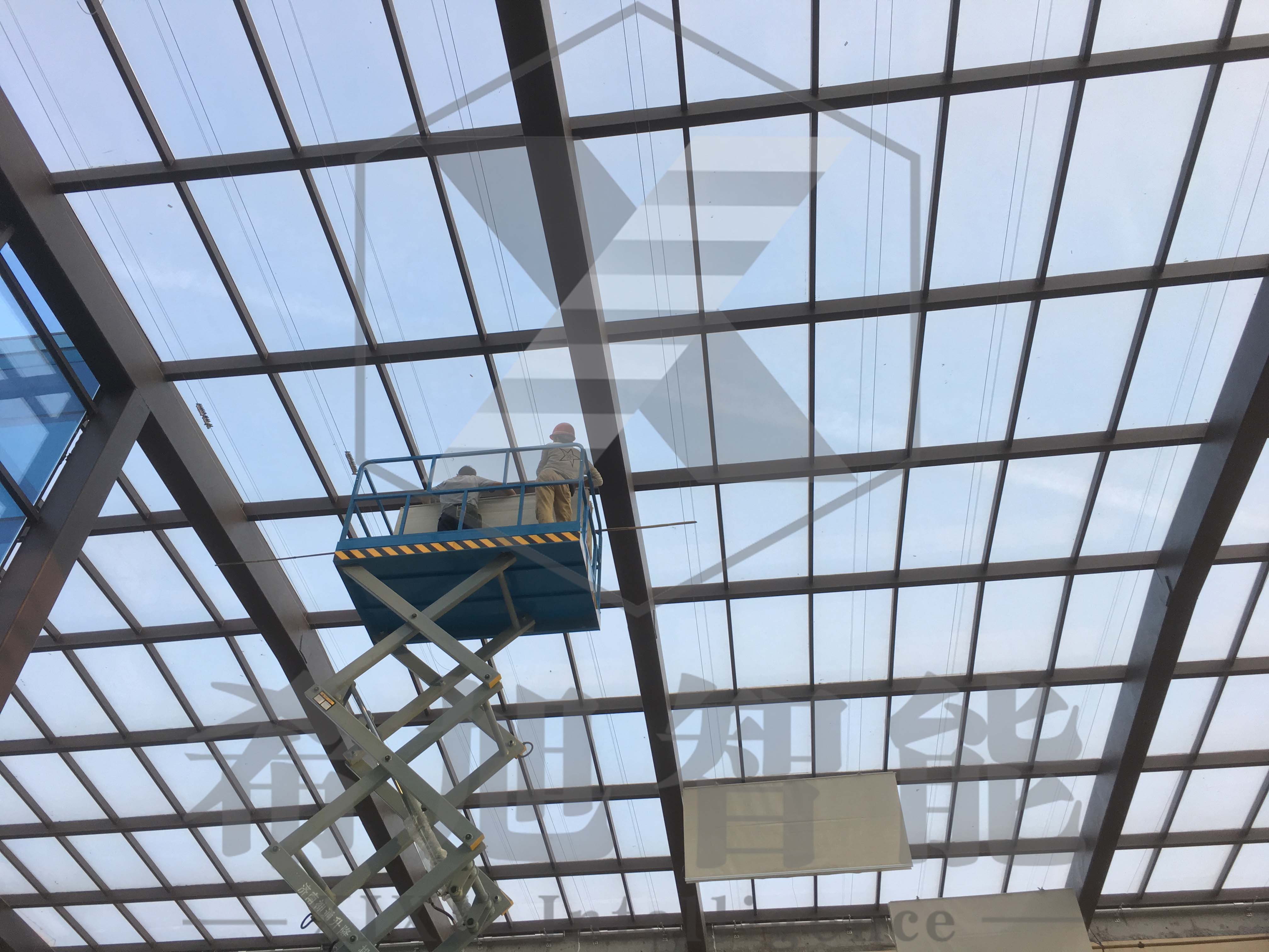 希旭智能内蒙古呼和浩特黄河梦幻水世界采光顶工程