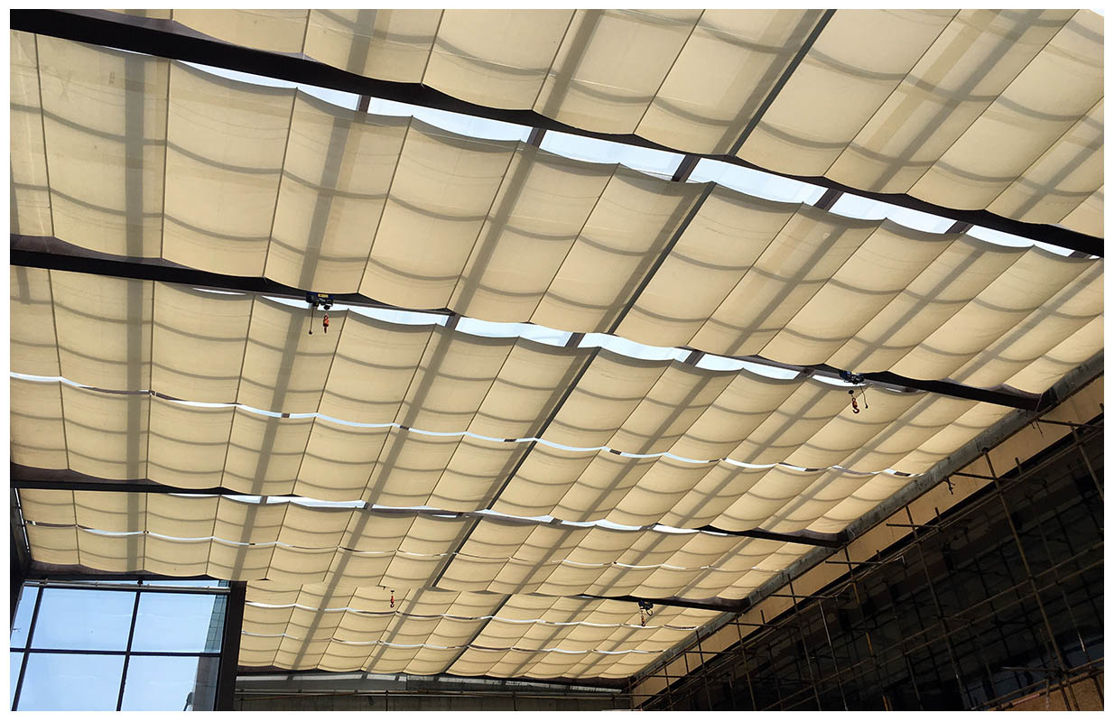 希旭智能内蒙古呼和浩特黄河梦幻水世界采光顶工程