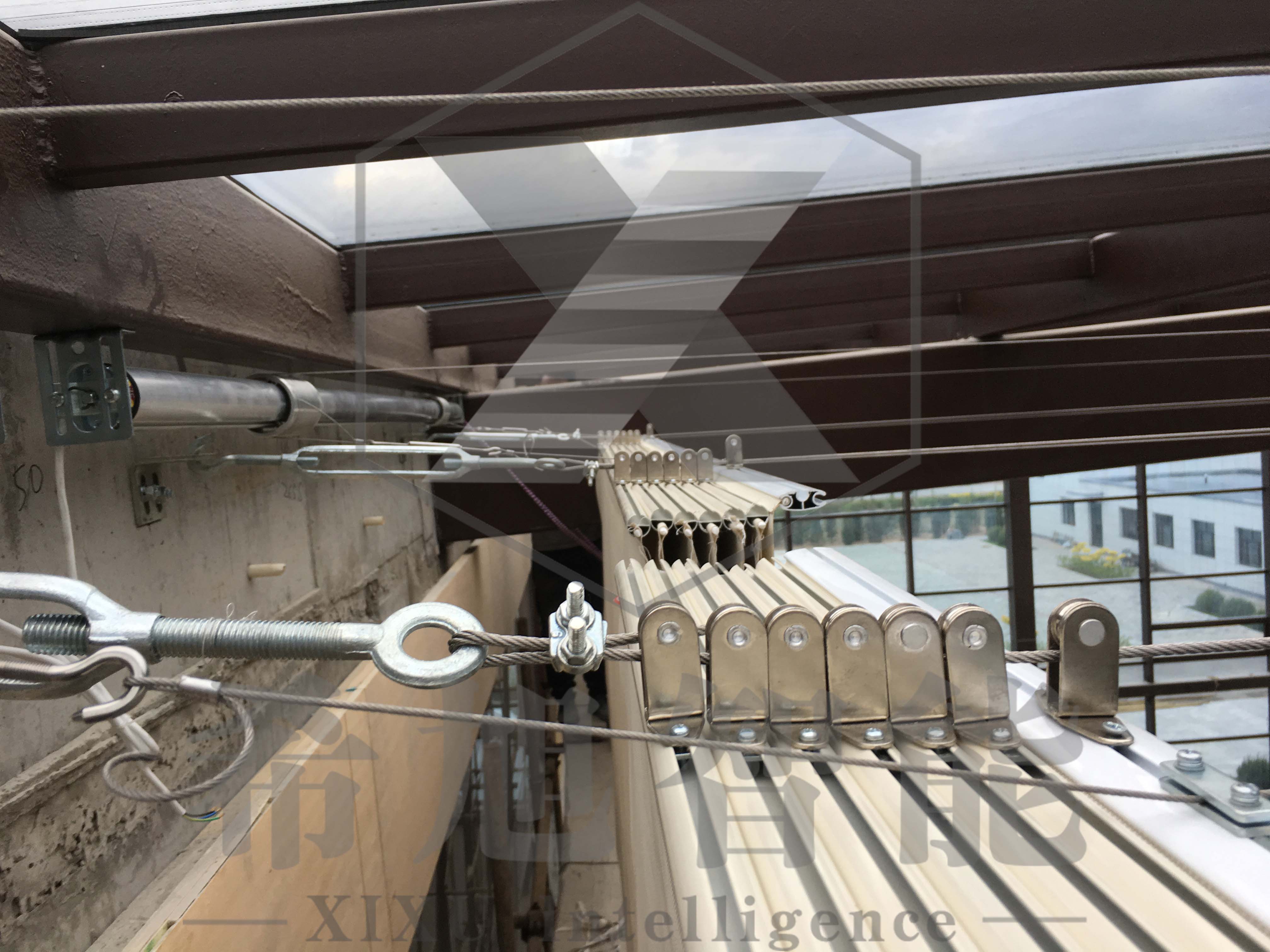 希旭智能内蒙古呼和浩特黄河梦幻水世界采光顶工程