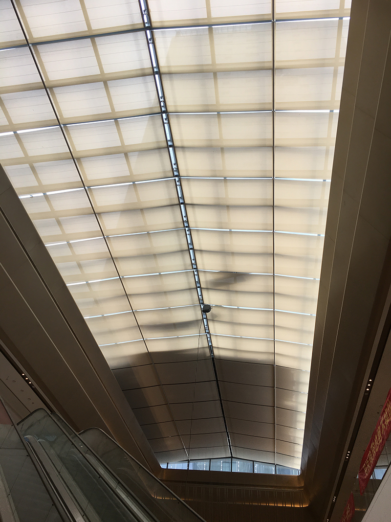 希旭智能青山湖科技城站公共配套项目裙房采光顶遮阳工程（FSS）