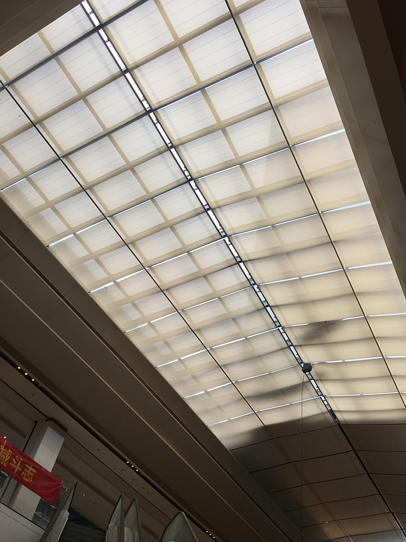 希旭智能青山湖科技城站公共配套项目裙房采光顶遮阳工程（FSS）