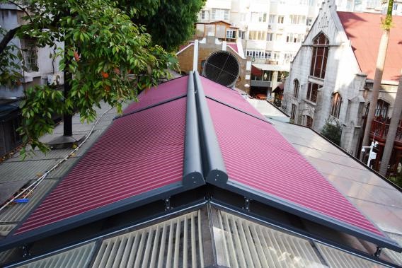 阳光房户外遮阳天幕篷