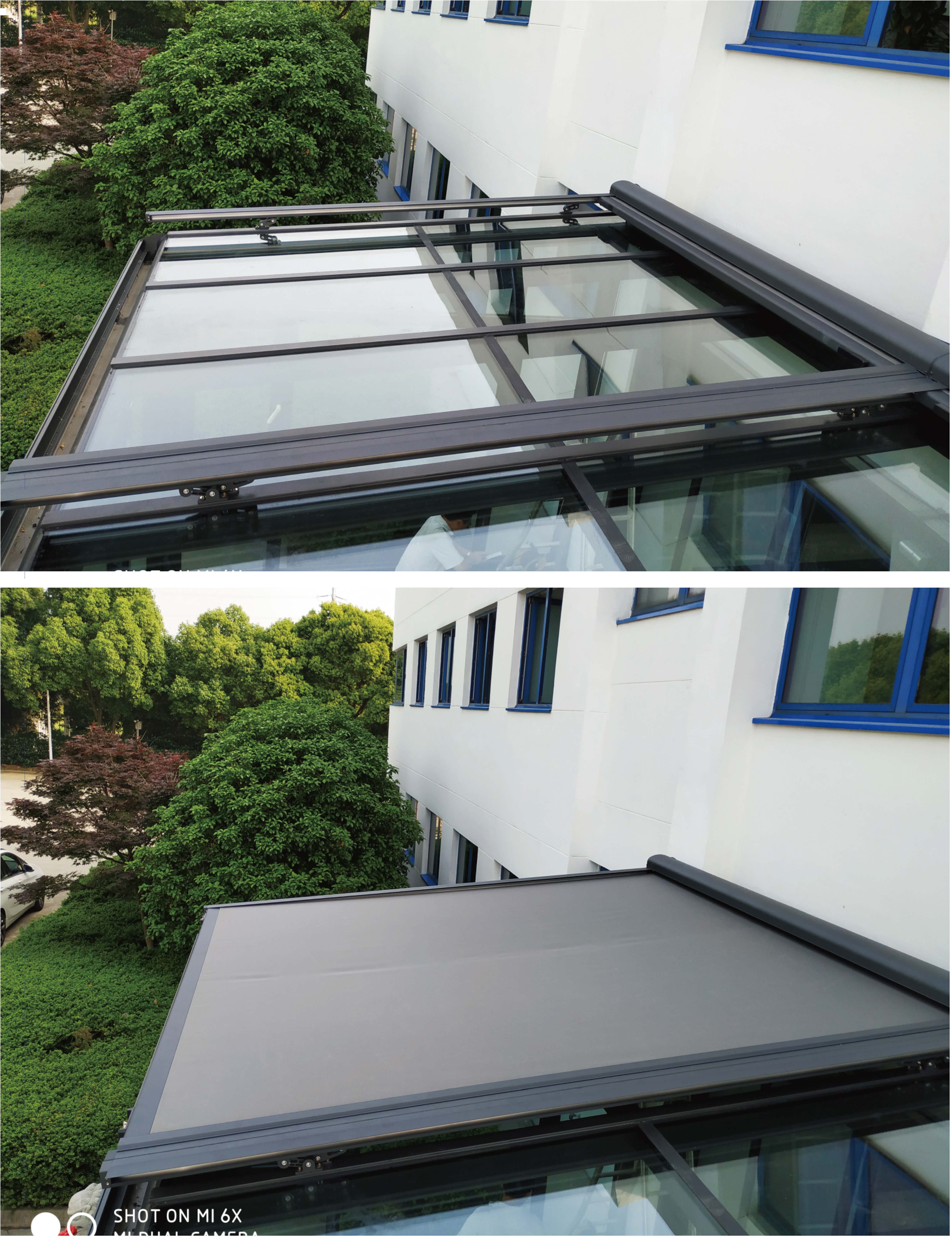 阳光房户外遮阳天幕篷