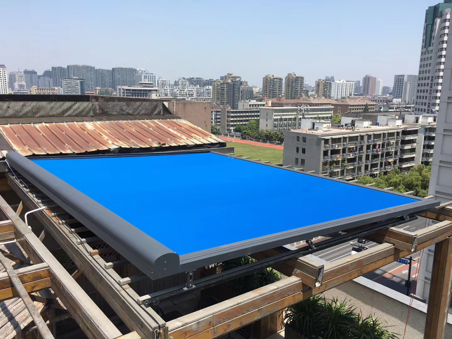 阳光房户外遮阳天幕篷