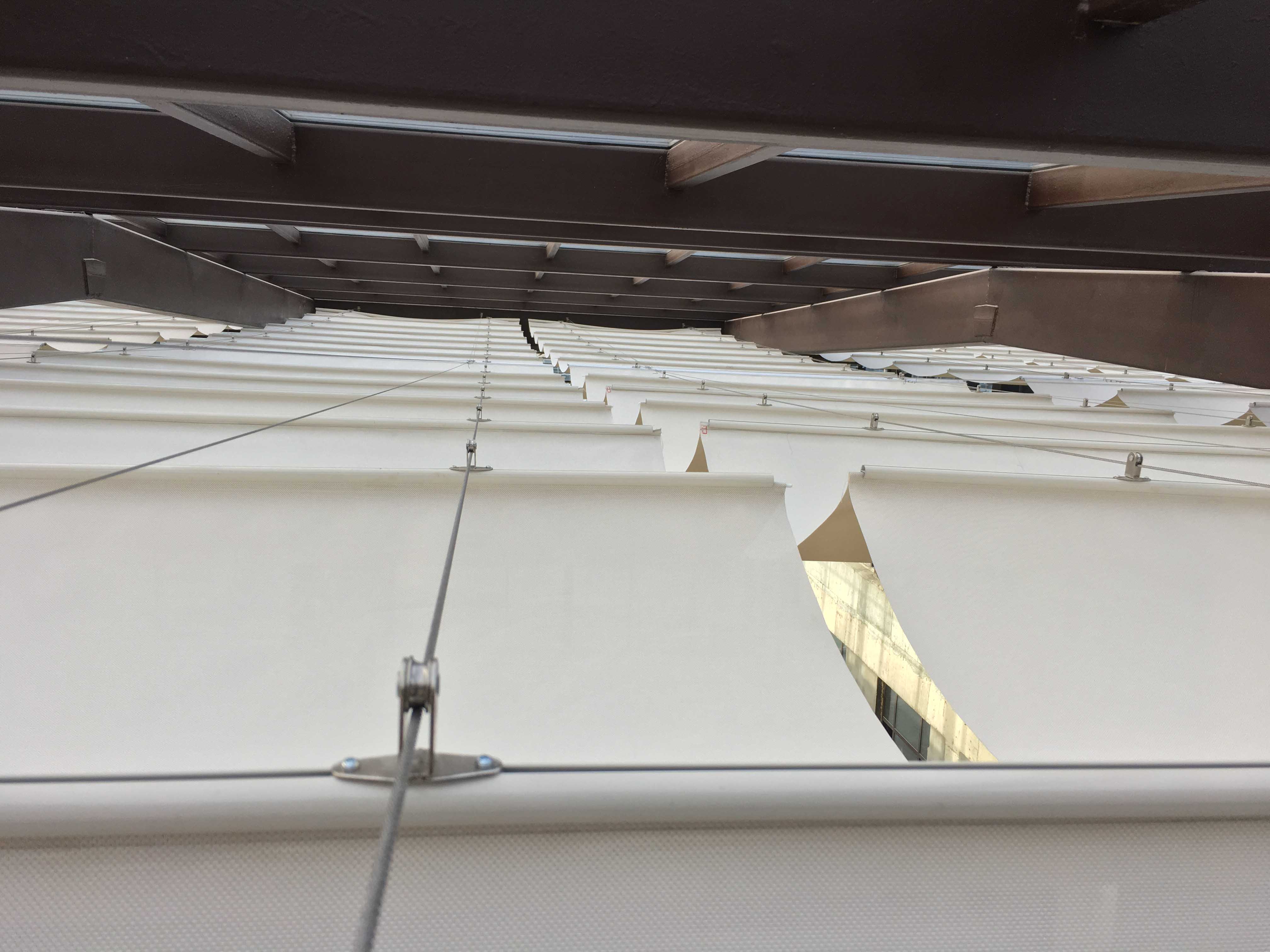 FCS折叠式天棚帘