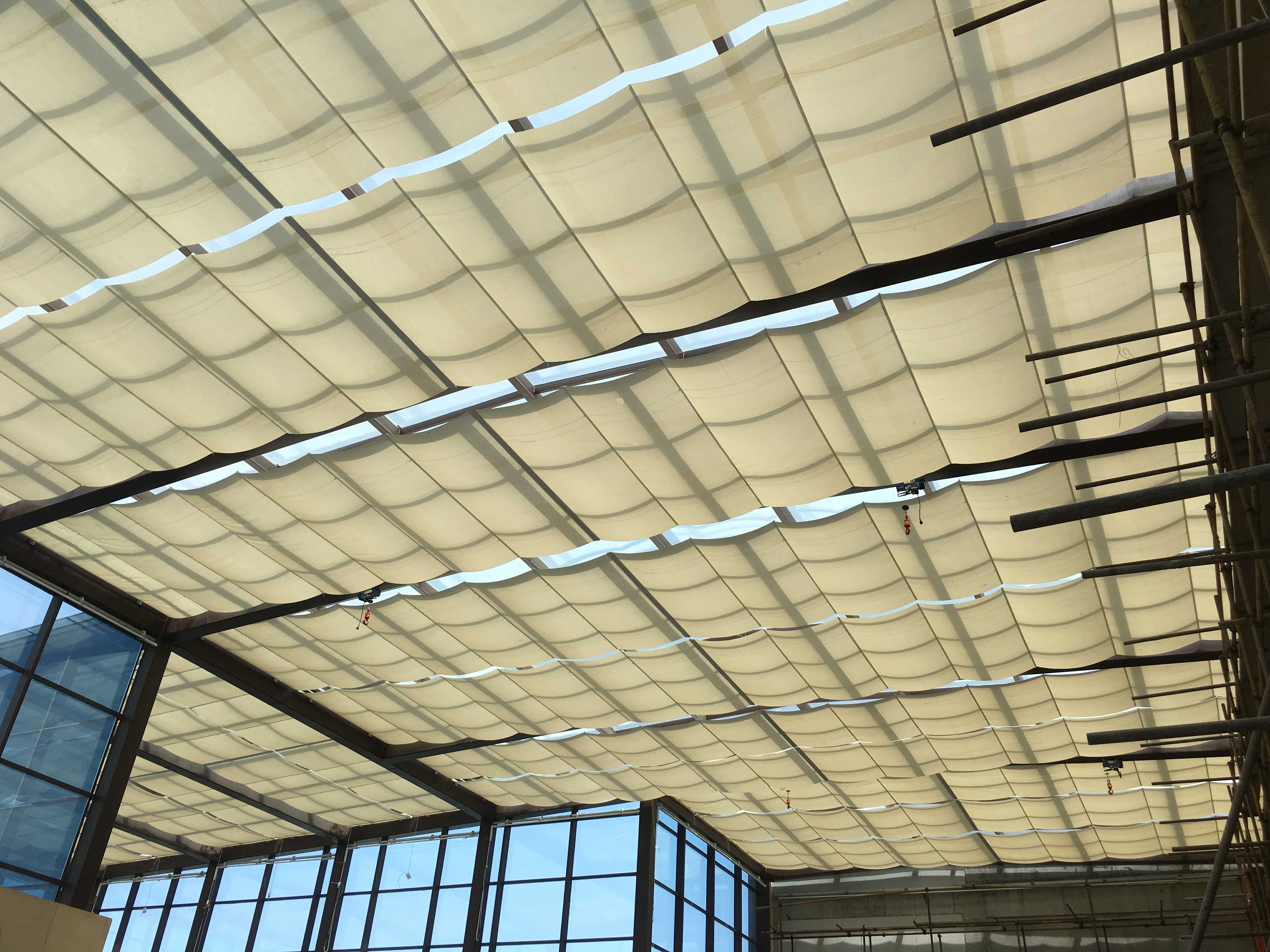 FCS折叠式天棚帘